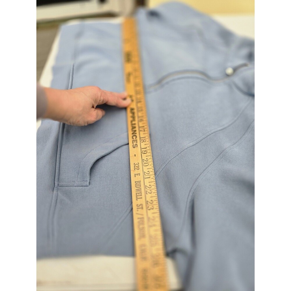 Lululemon Oversized Scuba Half Zip blue Cropped Hoodie XL/XXL - Picture 7 of 9